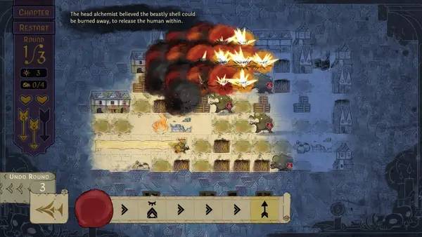 Персонаж Howl в процессе выполнения задания