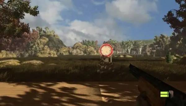 Персонаж Hunters Trophy 2 America в процессе выполнения задания