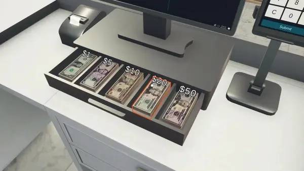 Персонаж Hydroponics Farm and Store Simulator в процессе выполнения задания