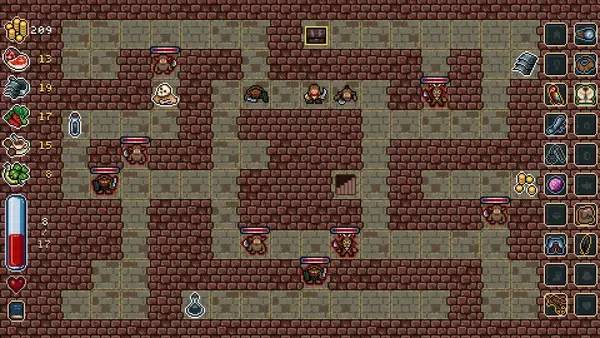 Персонаж I Am Overburdened в процессе выполнения задания