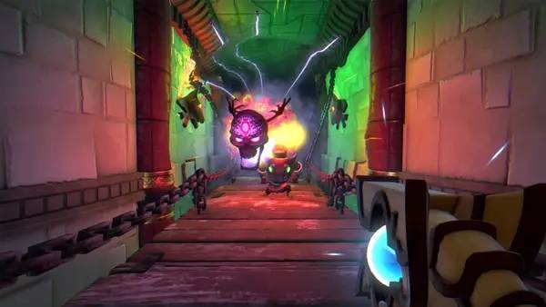 Персонаж Immortal Redneck в процессе выполнения задания