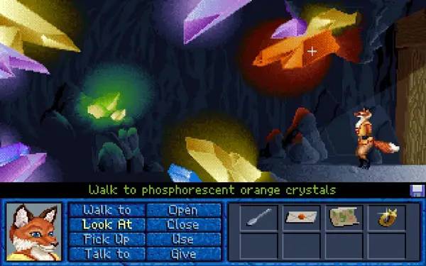 Персонаж Inherit the Earth  Quest for the Orb в процессе выполнения задания