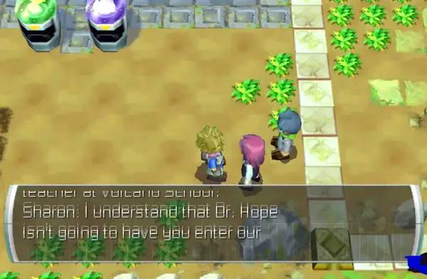 Персонаж Innocent Life  A Futuristic Harvest Moon Special Edition в процессе выполнения задания