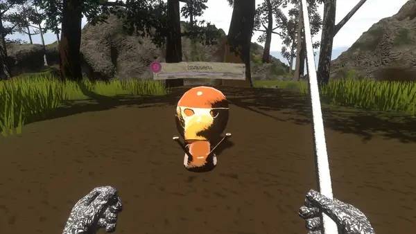 Персонаж Insignificant в процессе выполнения задания