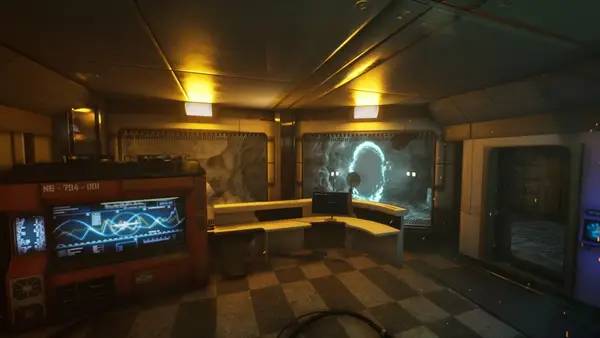 Персонаж INTERPOINT в процессе выполнения задания