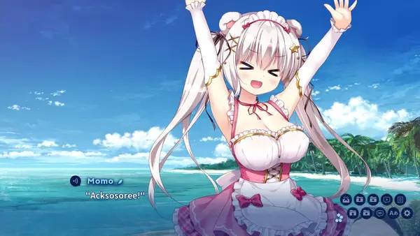 Персонаж Island Diary в процессе выполнения задания