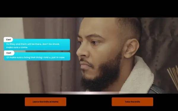 Персонаж It's On You в процессе выполнения задания