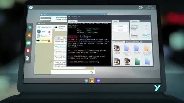 Персонаж Jessika в процессе выполнения задания