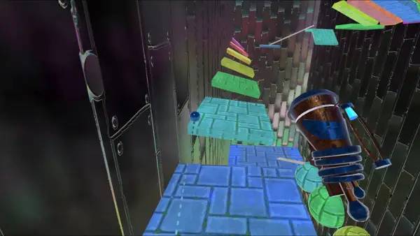 Персонаж JETBOUNCE в процессе выполнения задания