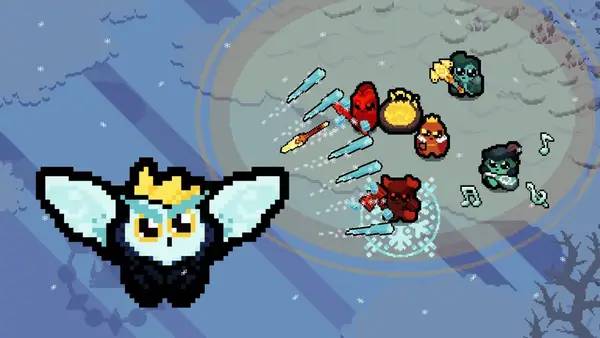 Персонаж Just King в процессе выполнения задания