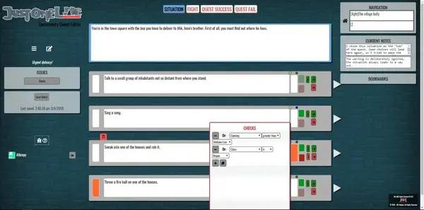 Персонаж Just One Line в процессе выполнения задания