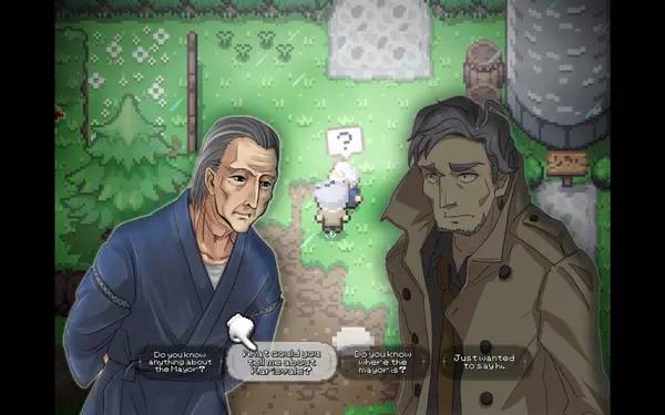 Персонаж Karisvale в процессе выполнения задания