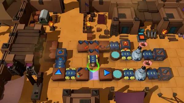 Персонаж Keep Keepers в процессе выполнения задания