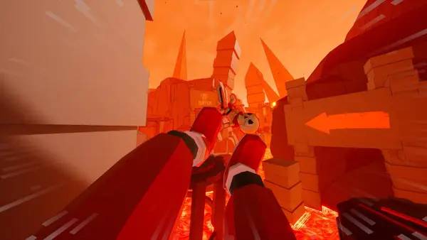 Персонаж Kick Bastards в процессе выполнения задания