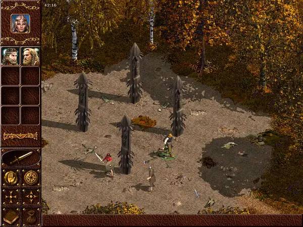 Персонаж Konung 2 в процессе выполнения задания