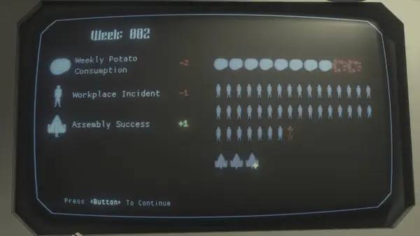 Персонаж Kosmokrats в процессе выполнения задания