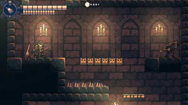 Персонаж Kraino Origins в процессе выполнения задания