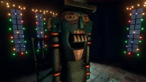 Персонаж Krampus is Home в процессе выполнения задания