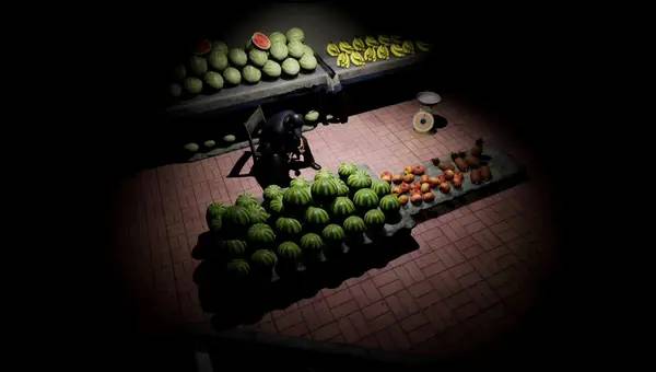 Персонаж KunKun dream Startles the Soul в процессе выполнения задания