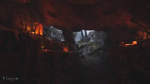 Персонаж Lapso NIMBO в процессе выполнения задания