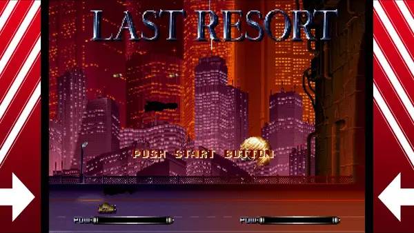 Персонаж Last Resort (Shoot 'em Up) в процессе выполнения задания