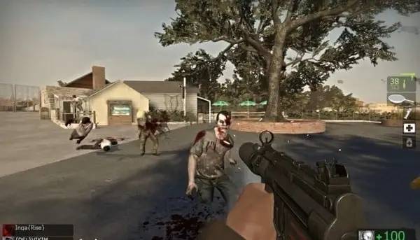 Персонаж Left 4 Dead 2  Fatal Return в процессе выполнения задания