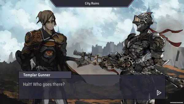 Персонаж Legion Hearts Prototype в процессе выполнения задания