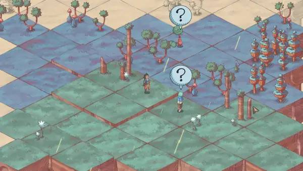 Персонаж Lethis - Daring Discoverers в процессе выполнения задания