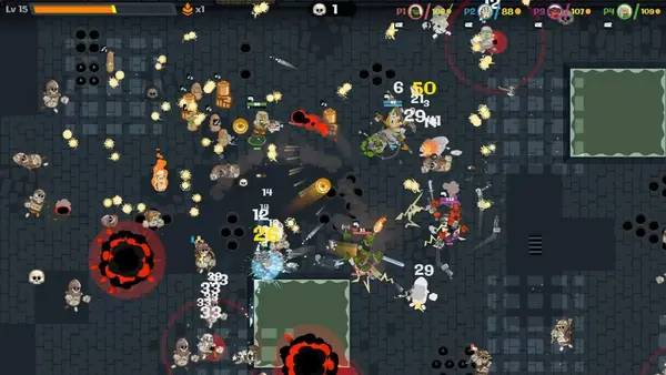 Персонаж Letter Lancers в процессе выполнения задания