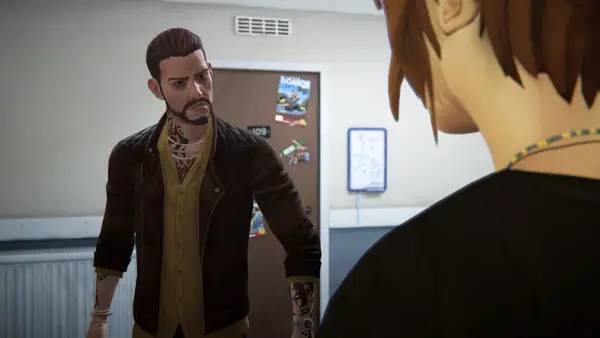 Персонаж Life is Strange  Before the Storm в процессе выполнения задания