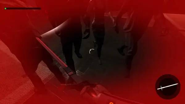 Персонаж Life Redemption в процессе выполнения задания