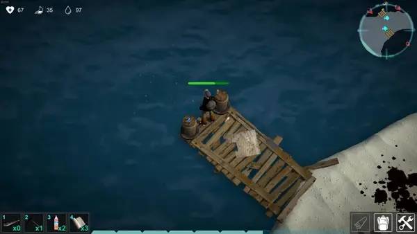 Персонаж LifeZ - Survival в процессе выполнения задания