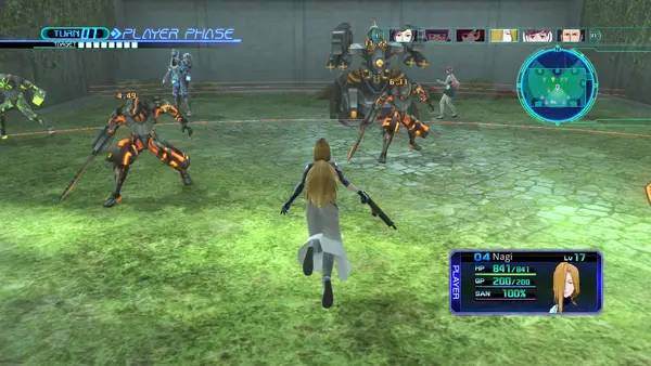 Персонаж Lost Dimension в процессе выполнения задания