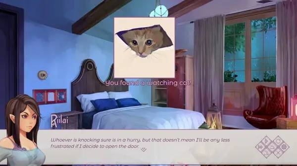 Персонаж Love ritual в процессе выполнения задания