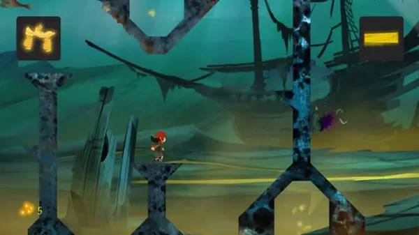 Персонаж Lucidity в процессе выполнения задания