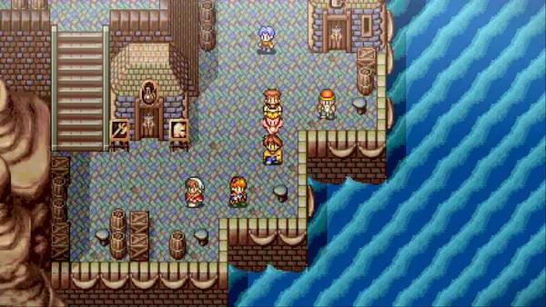 Персонаж LUNAR Remastered Collection в процессе выполнения задания