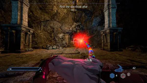 Персонаж Madness Beverage в процессе выполнения задания