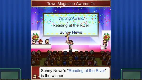 Персонаж Magazine Mogul в процессе выполнения задания