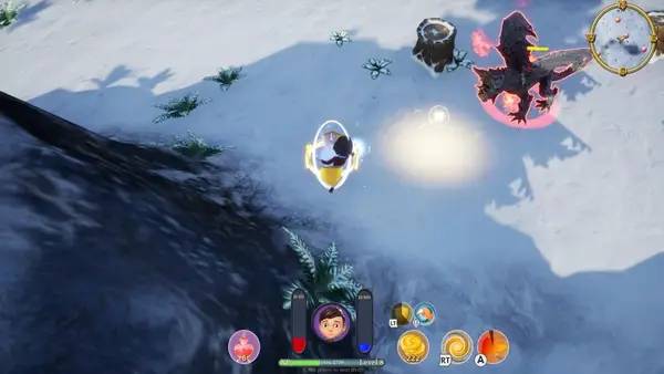 Персонаж Mage Math в процессе выполнения задания