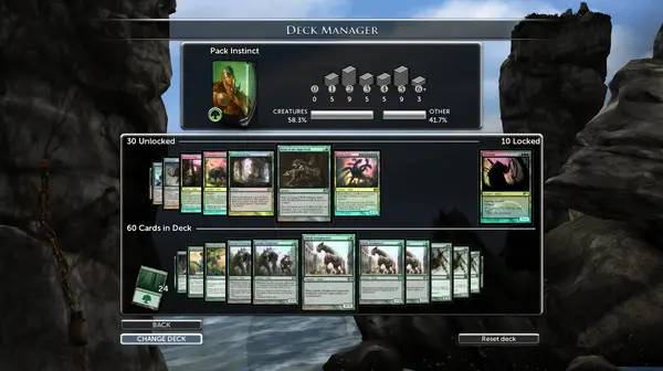 Персонаж Magic  The Gathering - Duels of the Planeswalkers 2013 в процессе выполнения задания