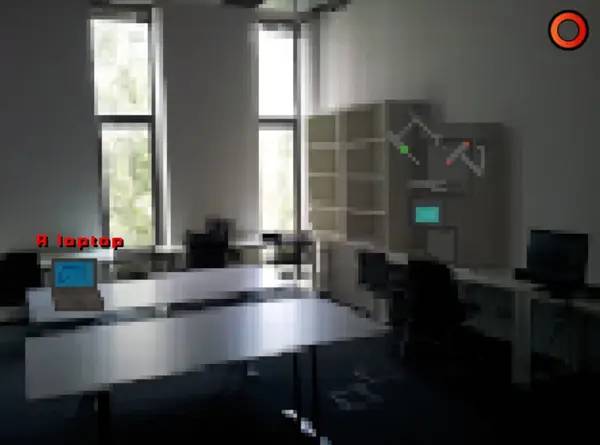 Персонаж mAIn COMPetition в процессе выполнения задания