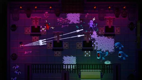 Персонаж Mana Spark в процессе выполнения задания