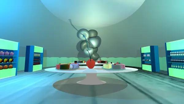 Персонаж Mango в процессе выполнения задания