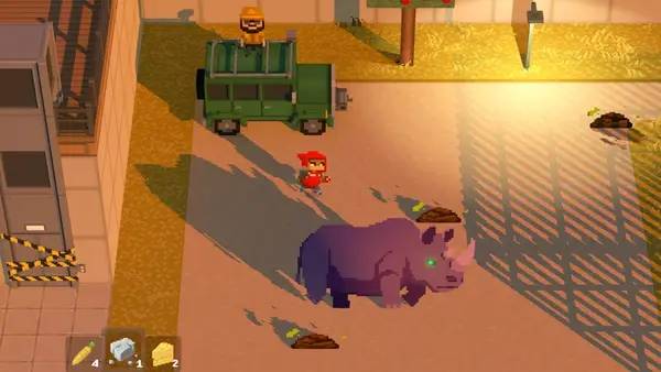 Персонаж Mayhem in Single Valley Confessions в процессе выполнения задания