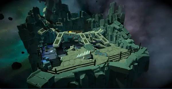 Персонаж Mech League Hunting в процессе выполнения задания