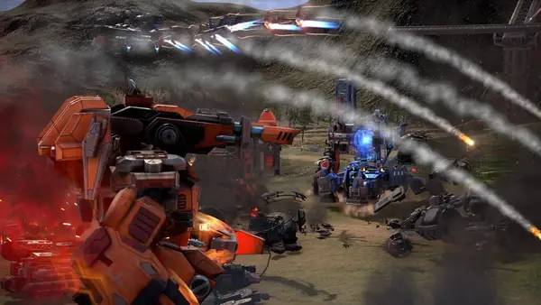 Персонаж Mechabellum в процессе выполнения задания