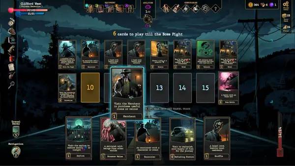 Персонаж Menace from the Deep в процессе выполнения задания