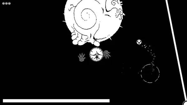 Персонаж Mini-Dead в процессе выполнения задания