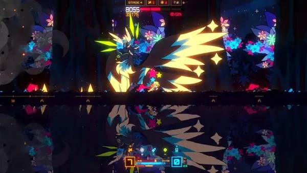 Персонаж Mini Island Cosmos в процессе выполнения задания