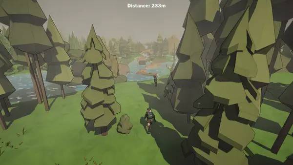 Персонаж Minigames Mayhem в процессе выполнения задания